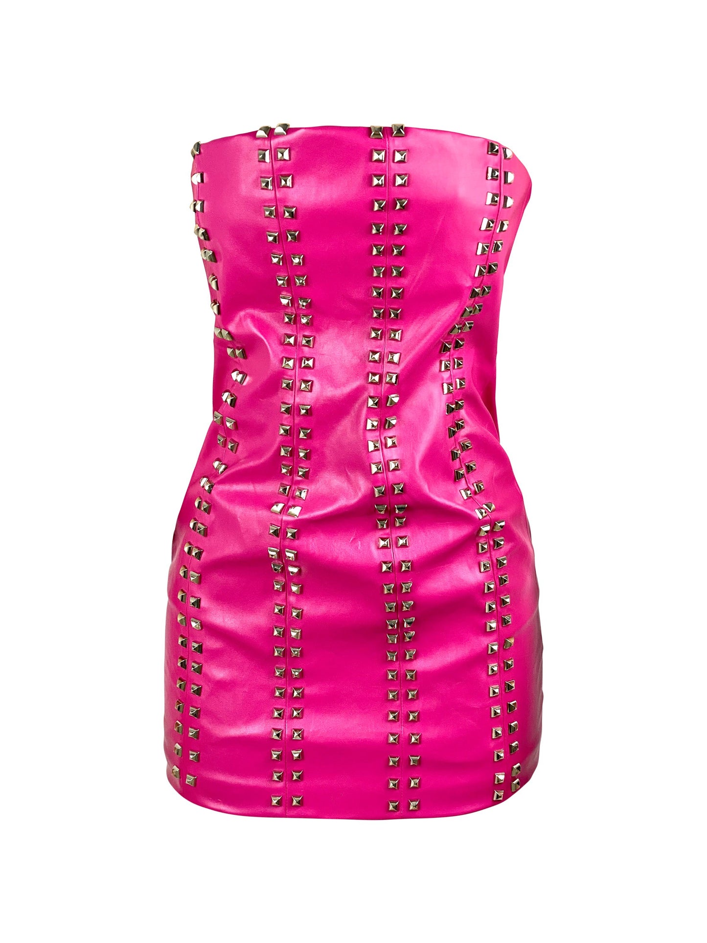 Pink Stud Dress